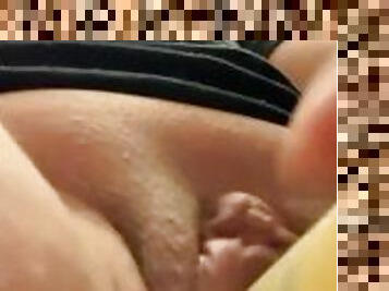 bouteille, masturbation, giclée, amateur, solo