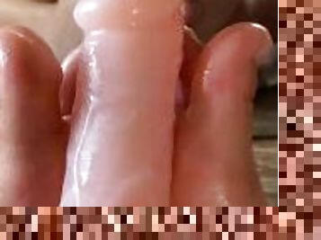 papa, masturbation, écolière, amateur, ados, jouet, branlette, pieds, secousses, collège