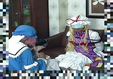 Yuyuko Beat Yukari Up Then Gave Her A Nice Meal