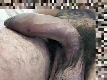 papa, énorme, masturbation, énorme-bite, gay, black, massive, solo, pappounet, minet