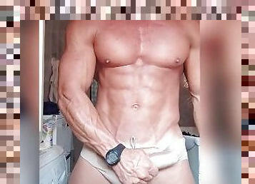 énorme, amateur, gay, italien, solo, musclé, bite