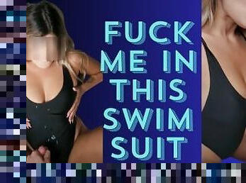 Busty MILF Teacher in swimsuit got fucked by her Tinder Date