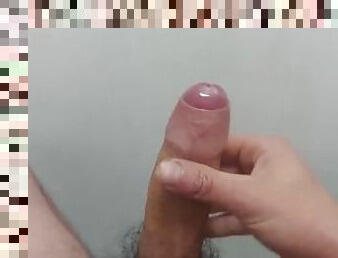 masturbation, amateur, ejaculation-sur-le-corps, énorme-bite, branlette, solo, réalité, bite