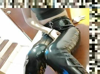 arsch, groß-titten, muschi, dilettant, junge, massage, fetisch, latex, allein, chained