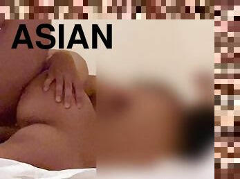 asiatique, orgasme, chatte-pussy, amateur, maison, couple, petite-amie, parfait, philippine