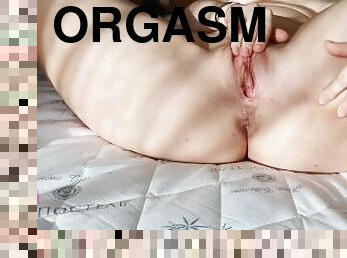 Orgasm compilation. She is moaning so sweet! - RayandDick