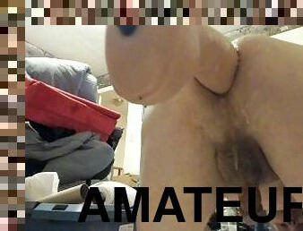 extremo, amador, anal, brinquedo, máquinas, dildo