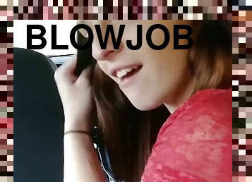 BBC blowjob in car with sexy amateur teen. I found her on meetxx.com
