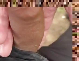 Married men cheating on their wives in the park. He couldnt resist my cock